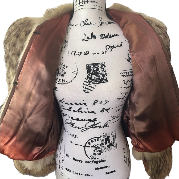 1980s Vintage Authentic Silver Fox Fur Jacket - Picture 7 of 11